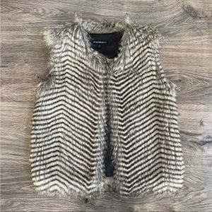 Girls Faux Fur Vest.